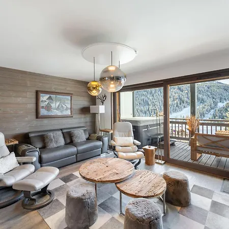 Apartment Moderne Avec Jacuzzi Exterieur Et Terrasse A - Fr-1-563-106 Courchevel